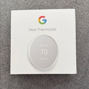Google Smart Thermostat in Snow